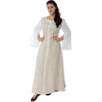 Karnevalový kostým imago Dámské lněné šaty Luthien, velikost M