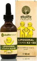 Liftea Ekolife Natura Liposomal Vitamin K2 + D3 60 ml