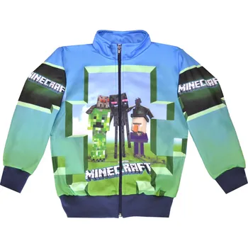 Chlapecké oblečení Mikina Minecraft zelená Velikost: 158