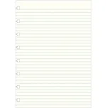Filofax Notebook A5 náplň linkované…