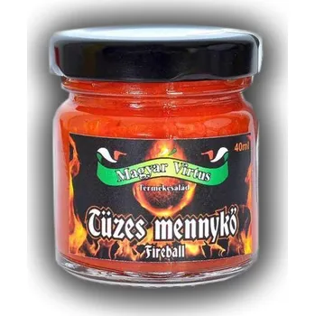 Omáčka Ohnivá koule - extra chilli omáčka 40ml (Tüzes mennykő chili szósz )