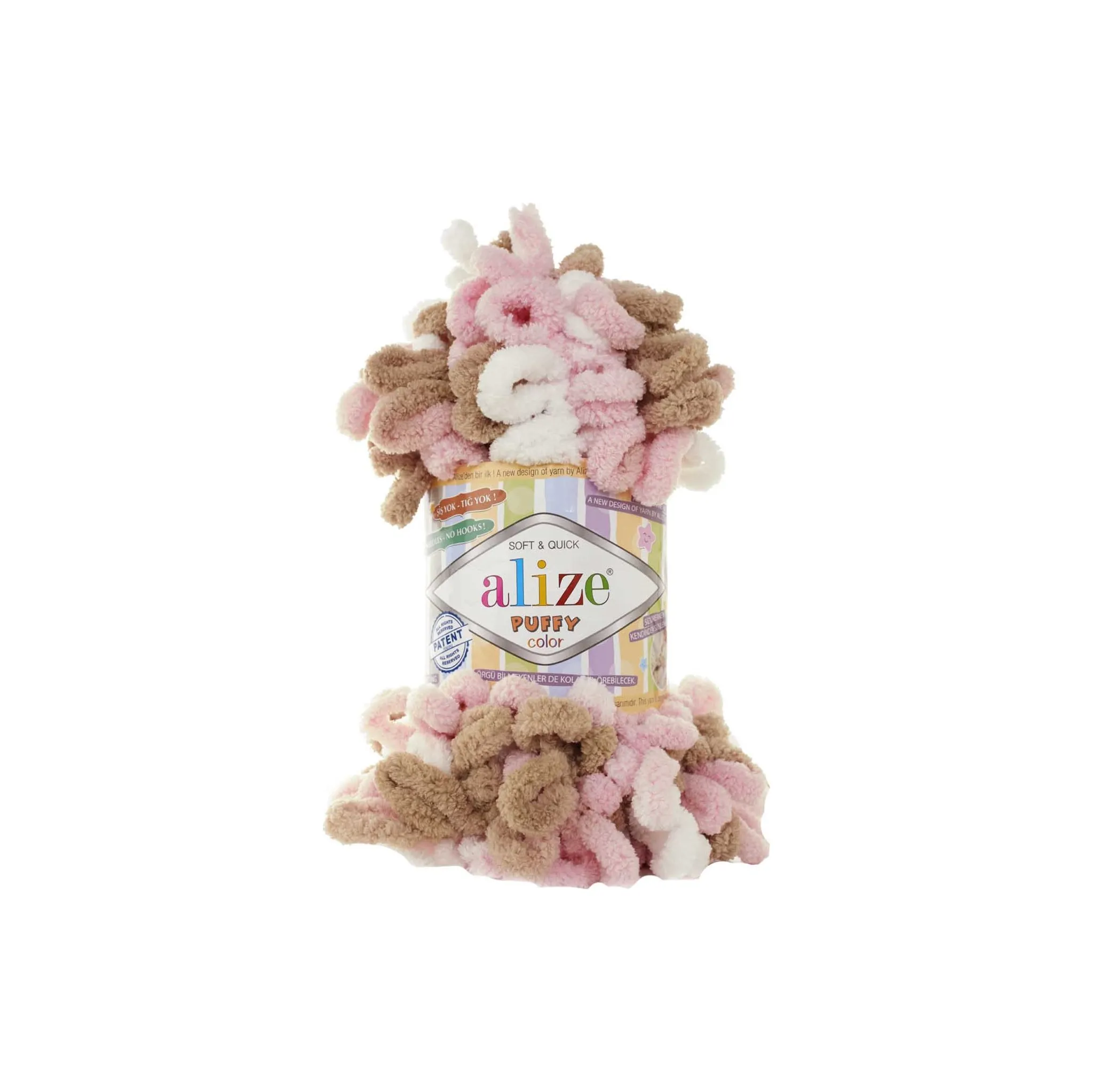 Fotografie 1 - Příze Alize Puffy Color 6046