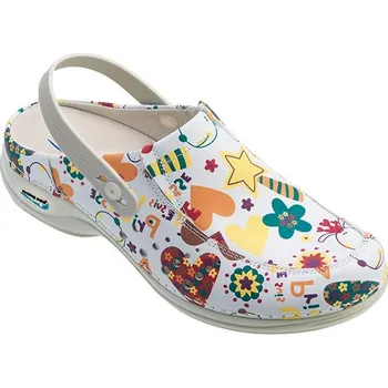 Dámská obuv Nursing Care BERLIM WG4APF2 pracovní kožená pratelná obuv s certifikací dámská s páskem junior Velikost: 38