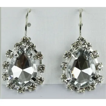 Náušnice UNI Náušnice visací B40 Barva: bílá