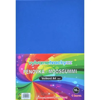 Výtvarná sada Pěnovka A4 1ks modrá