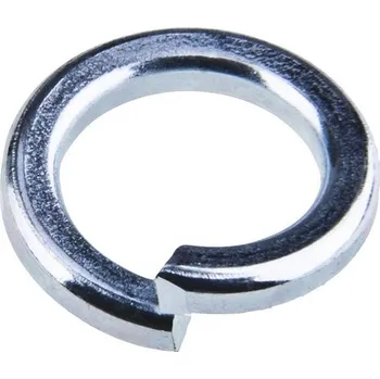 Matice Podložka pérová Ø 3 čtvercová, zinek bílý, 100ks