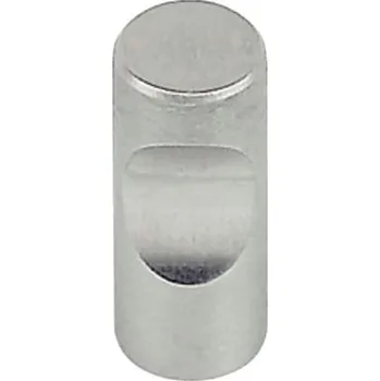 Nábytkové kování Úchytka nerezová s řezem pro prst šířka 12 mm, délka 25 mm