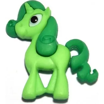 Knoflík Pro Háčkování Knoflík exclusive Koník zelený