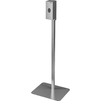 Dávkovač mýdla SLZN 71ESB - Automatický nerezový dávkovač na tekuté i gelové dezinfekce a mýdla se stojanem 85718