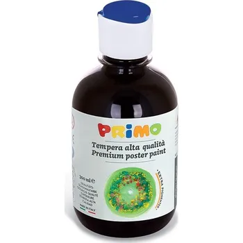 Výtvarná barva PRIMO Temperová barva - 300 ml - černá