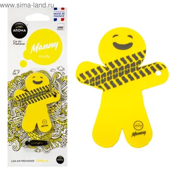 Vůně do auta AROMA CAR MANNY VANILLA 1 ks