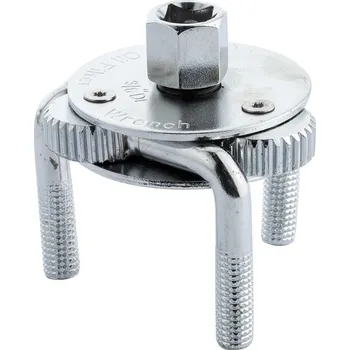 Autoklíč ProfiGaráž Klíč na olejové filtry 75-130 mm 3/8" tříramenný