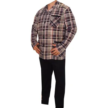 Pánské pyžamo xcena Pánské pyžama bavlněná Velikost: XL