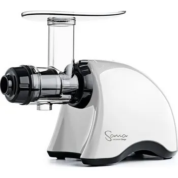 Odšťavňovač Sana Juicer EUJ-707 - barva perleťově bílá - šnekový odšťavňovač + CD Relax (259Kč) + 2x eBook o šťávách (900Kč) + dárek dle výběru + Doprava ZDARMA Sana Juicer (Jižní Korea)