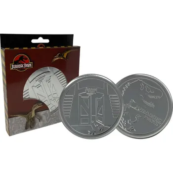 Podtácek Jurassic Park - kovové podtácky Logo
