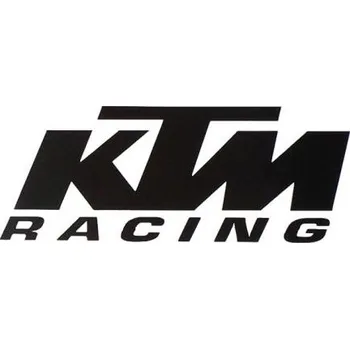 Samolepicí dekorace na vozidlo Nálepka ktm racing - černá