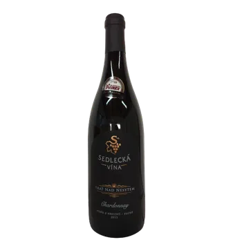 Víno Chardonnay Terroir výběr z hroznů 2015 suché (bílé suché víno)