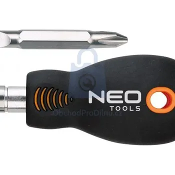 Šroubovák Šroubovák oboustranný PH+plochý, NEO tools 38 mm, balení 1 ks