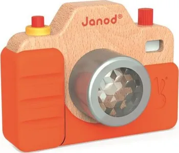 Dřevěná hračka Janod Fotoaparát se zvukem a světlem