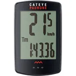 CATEYE Cyklopočítač CAT Padrone (PA100W) černá Čelovka Headlamp zdarma