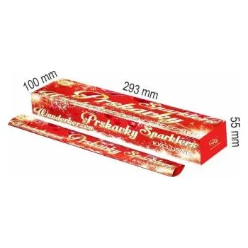 Zábavní pyrotechnika Prskavky VP28E 28CM, 20 balení po 10 kusech prskavek.