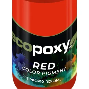EcoPoxy (Barevné pigmenty do pryskyřice) 60ml Červená