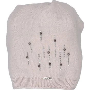 Čepice Dámská čepice Winter queen, světle růžová