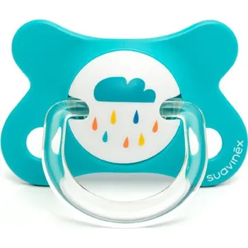 dudlíky Suavinex ŠIDÍTKO (dudlík) FUSION anatomické LATEX Velikost: 2-4 m, Varianta: TYRKYS DINO