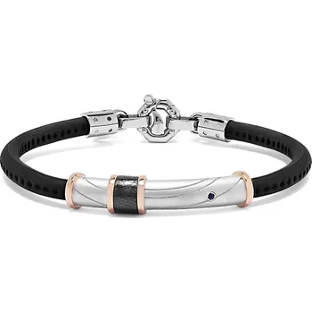 Náramek Pánský náramek Baraka se safírem a briliantem BR312051ROAG210005