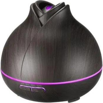 Aroma difuzér Aromacare Mantra dark 400 ml tmavé dřevo