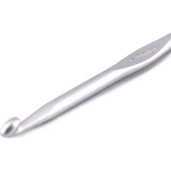 Háček na háčkování vel. 6; 7; 8; 9, barva 4 (6 mm) stříbrná
