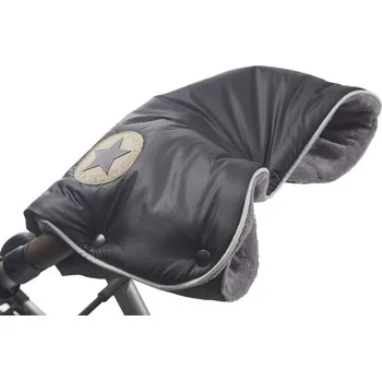 Rukávník Little Angel Rukávník černý/šedý/hvězda