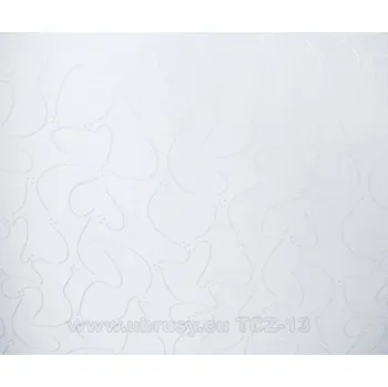 ubrus Ubrus bílý damaškový TCZ-13 - obdélník 120 x 160 cm