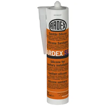 Spárovací hmota ARDEX SE sanitární silikon světlešedý 310 ml