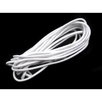 Kulatá pruženka Ø2 mm svazek 3m, barva 501 (1) bílá