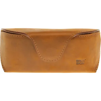 Pouzdro na brýle Kožené pouzdro na brýle FLAP Topaz pískově hnědá