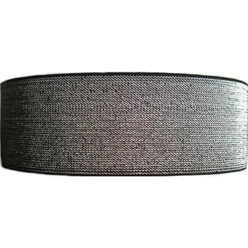 Pruženka s LUREXEM šíře 50mm, barva Stříbrná