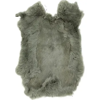 Koberec Olivově zelená králičí kůže Rabb - 30*2*40cm