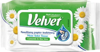 Hygienický ubrousek Veltie Vlhčený toaletní papír Heřmánek & Aloe Vera 42 ks