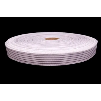 Pruženka prošívaná 25mm, barva Černá