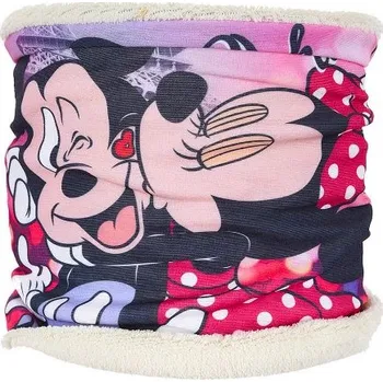 Nákrčník SUN CITY Šála Minnie a Mikcey / nákrčník Minnie a Mickey zateplený Barva: BÍLÁ