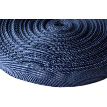 Galanterie Keprovka hrubší vazby šíře 20 mm polypropylén, barva Modrá m.