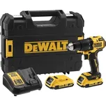 DEWALT Vrtací AKU šroubovák s příklepem DCD709S2T