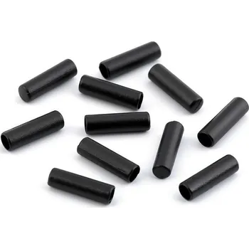 Kovová koncovka na šňůru Ø4 mm, barva 3 černá