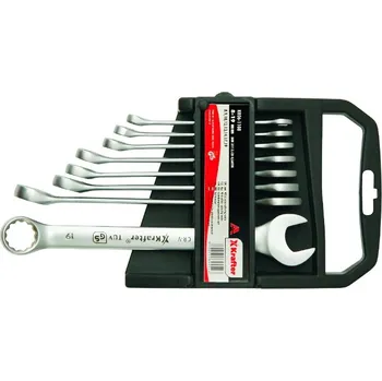Klíč Klíč otevřený-korunkový sada 8ks 8-19mm KR06-1108