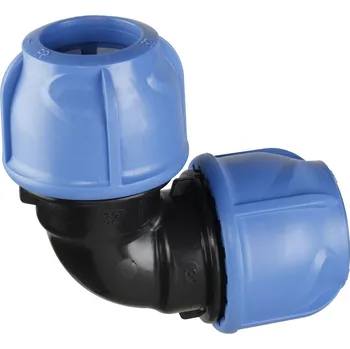 Kouřovod GEORG FISCHER iJOINT Polypropylenové koleno 90°/90, PN16, 158-400-077 free_store_pickup