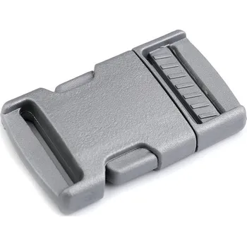 Spona trojzubec šíře 25 mm, barva 8 (031) šedá perlová