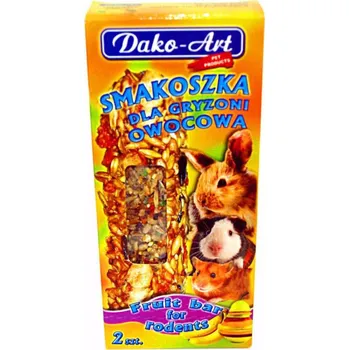 Krmivo pro hlodavce Tyčinka hlodavec s ovocem Dako (2 ks)