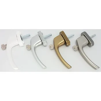 Okenní klika Okenní klika Twente uzamykatelná Barva: Bronz, Typ: Uzamykatelná, Trn: 40mm