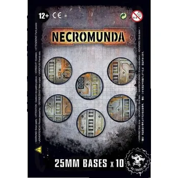 Příslušenství k deskovým hrám Necromunda 25mm Bases 10ks